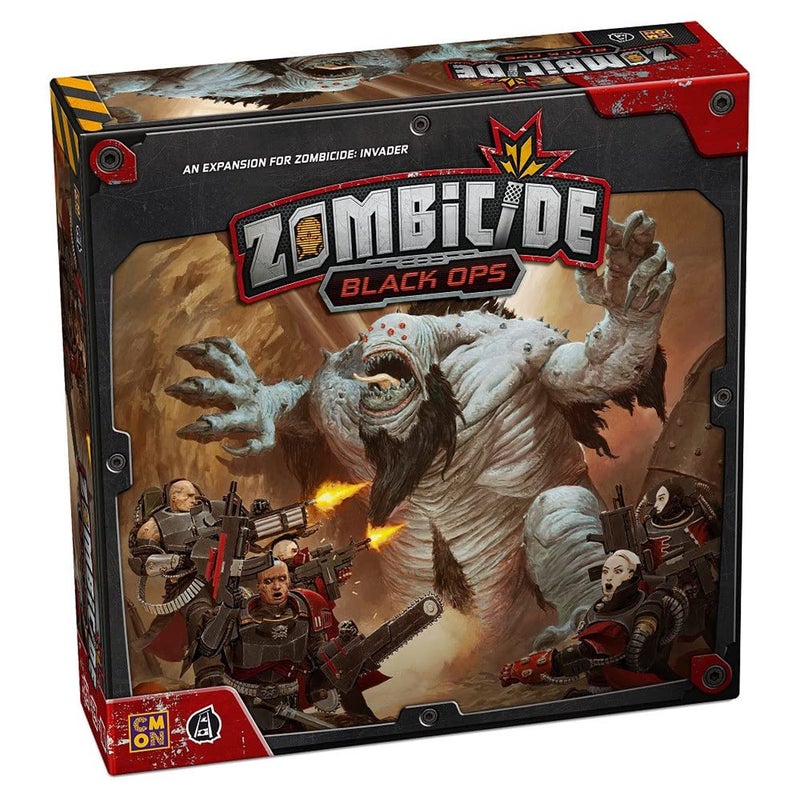 CMON Zombicide Invader Black Ops Expansion - Unleash The Black Ops Squad Against Xenos on PK-L7! Cooperative Strategy Game with Tabletop Miniatures, Ages 14+, 1-6 Players, 1 Hour Playtime, CMON